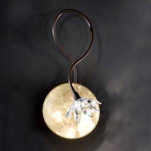 Kögl Fiorella wall light, one-bulb, clear