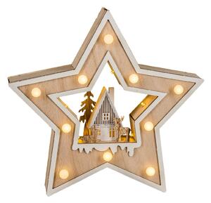Country Style LED Christmas star