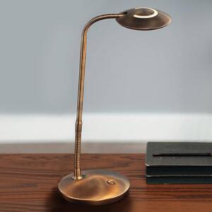 Steinhauer With dimmer - LED table lamp Zenith bronze