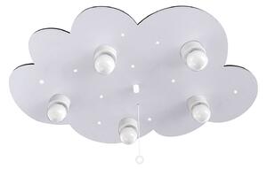 Cloud ceiling light, 5-bulb, grey