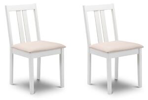 Rufford Set of 2 Dining Chairs Cream