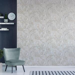 Marble Natural Wallpaper Grey