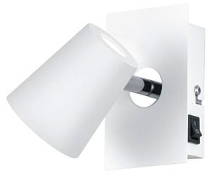 White LED wall spotlight Narcos w. pivotable head