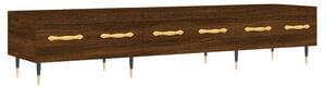 TV Cabinet Brown Oak 150x36x30 cm Engineered Wood