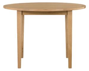 Maddox Round Dining Table Brown