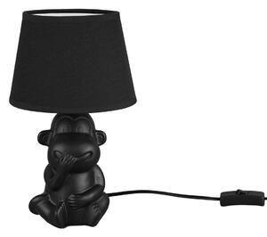 Chita table lamp made of ceramics, black