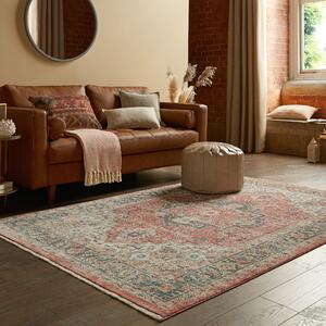 Dahria Traditional Rug Red/Beige