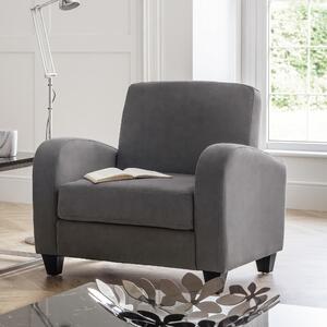 Vivo Chenille Chair Grey