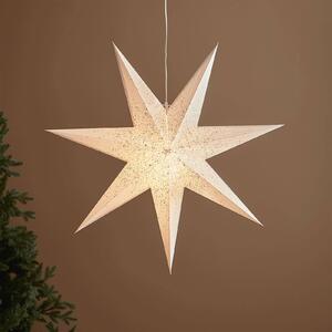 Olivia decorative star in white
