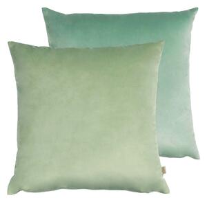 Opulent Velvet 2 Pack Cushions Blue/Green