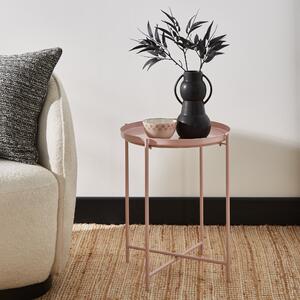 Lenny Indoor Outdoor Side Table Blush