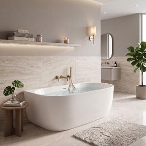 Wall acrylic bath Rea Eris 160cm