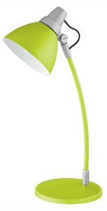 Colourful table lamp Onni green, with stand