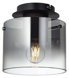 Brilliant Ceiling light Beth with smoke shade, one-bulb