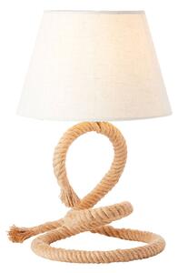 Brilliant Sailor table lamp, rope frame