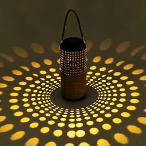 33669 LED solar decorative light in a bamboo look