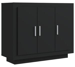 Sideboard Black 92x35x75 cm Engineered Wood