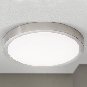 ORION Vika LED ceiling light round matt titanium Ø 23 cm