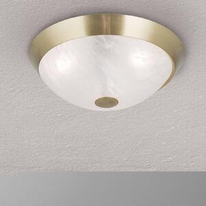 34 cm ceiling lamp Jaya with glass lampshade