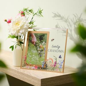 The Cottage Garden Grandma Photo Frame 4" x 6" MultiColoured