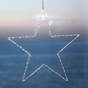 Sirius Liva Star LED decorative light, white, 70 cm