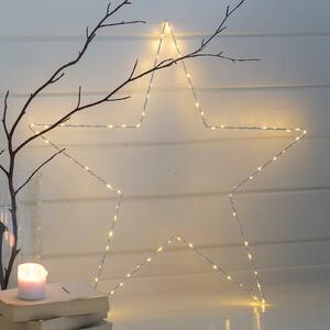 Liva Star LED decorative light, white, 70 cm