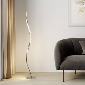 Lindby Criostal LED floor lamp with colour change