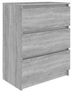 Sideboard Grey Sonoma 60x35x76 cm Engineered Wood