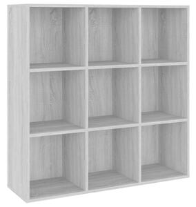 Book Cabinet Grey Sonoma 98x29x97.5 cm