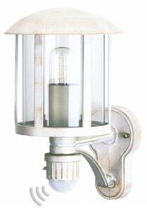 Charming Genefe outdoor wall light in white-gold