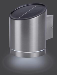 Smartwares Solar Wall Light with Sensor 0.5 W Silver GWS-004-DS