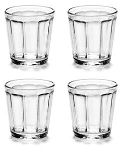 Serax Surface espresso glass 10 cl 4-pack clear clear