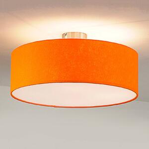 Rothfels Gala ceiling light, 50 cm, felt orange