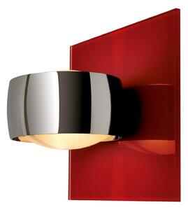 Decorative wall light GRACE UNLIMITED red/chrome