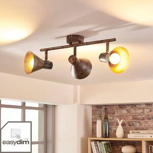 Elongated Zera LED ceiling lamp with Easydim bulbs