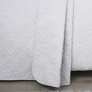 Serene Gianna 230cm x 200cm Bedspread White