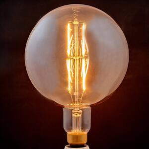 E27 LED filament bulb 8W 800 lm 1,900K amber globe