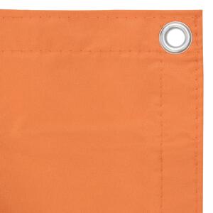 Balcony Screen Orange 75x400 cm Oxford Fabric
