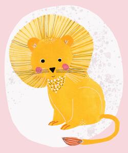 Illustration Lion, Lisa Dolson, (30 x 40 cm)