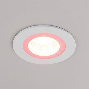 Lindby Noor LED recessed spotlight RGBW, white