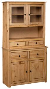 Highboard 93x40.5x180 cm Solid Pine Panama Range