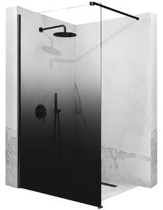 Shower screen Rea Aero Ombre Black/Black 110