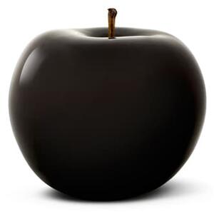 Apple - Glazed Black (12Cm X 10Cm), Fruit Sculpture, 12cm x 10cm - Andrew Martin