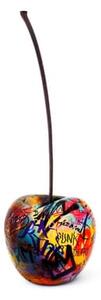 Cherry Graffiti, Fruit Sculpture, 33cm x 30cm - Andrew Martin