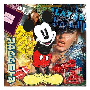 Playboy Mickey Tokyo, Plexiglass Artwork, 100cm x 100cm, Multicoloured - Andrew Martin