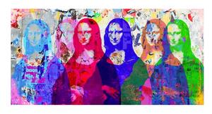 Mona's Colourful Life, Canvas Artwork - Andrew Martin