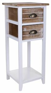 Nightstand Alexandra House Living White 30 x 73 x 30 cm