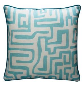 Reef Lagoon Outdoor, Hollowfibre, Outdoor Cushion, 55cm x 55cm - Andrew Martin Geometric