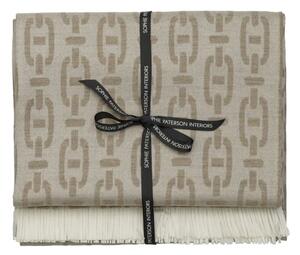 Burlington Throw Latte, Throw - Andrew Martin Sophie Paterson