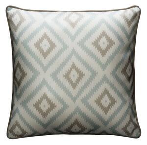 Glacier Ice Outdoor, Hollowfibre, Outdoor Cushion, 55cm x 55cm - Andrew Martin Geometric